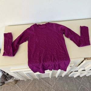Lululemon Purple Long Sleeve Top